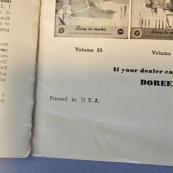 Doreen Dolls Book Neil Armstrong Volume 102 Knitting 12th Edition 1951 Direction - Picture 6 of 8